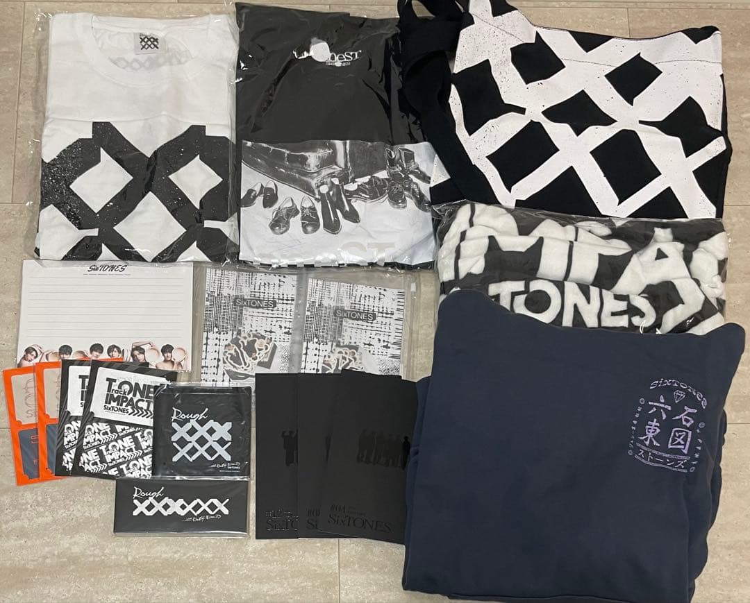SixTONES ツアーT ツアーパーカー ロンTまとめ売り