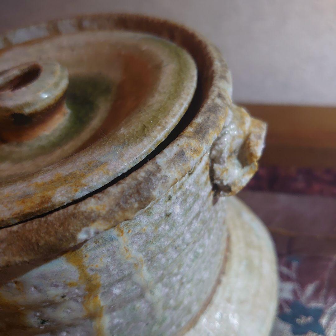 陶器製水差し中堅陶芸家の伊賀焼きの水差し