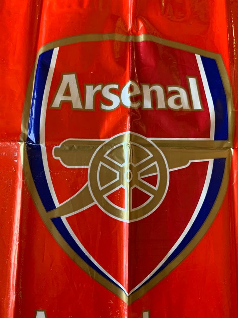 入手不可能！Arsenalの旧・新クレスト 商品ビニール袋