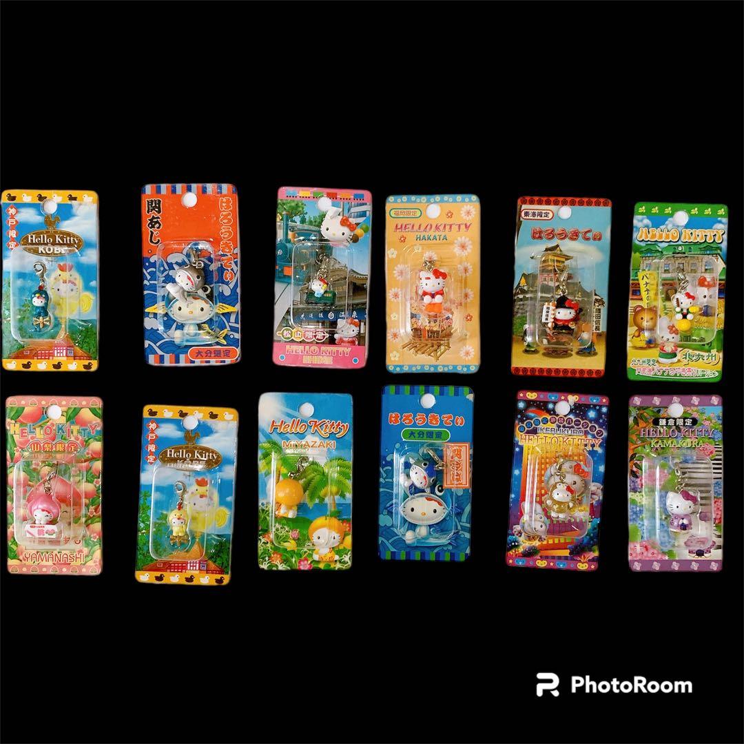 【新品未開封】ご当地キティ　83個　まとめ売り 根付け ストラップ キーホルダー