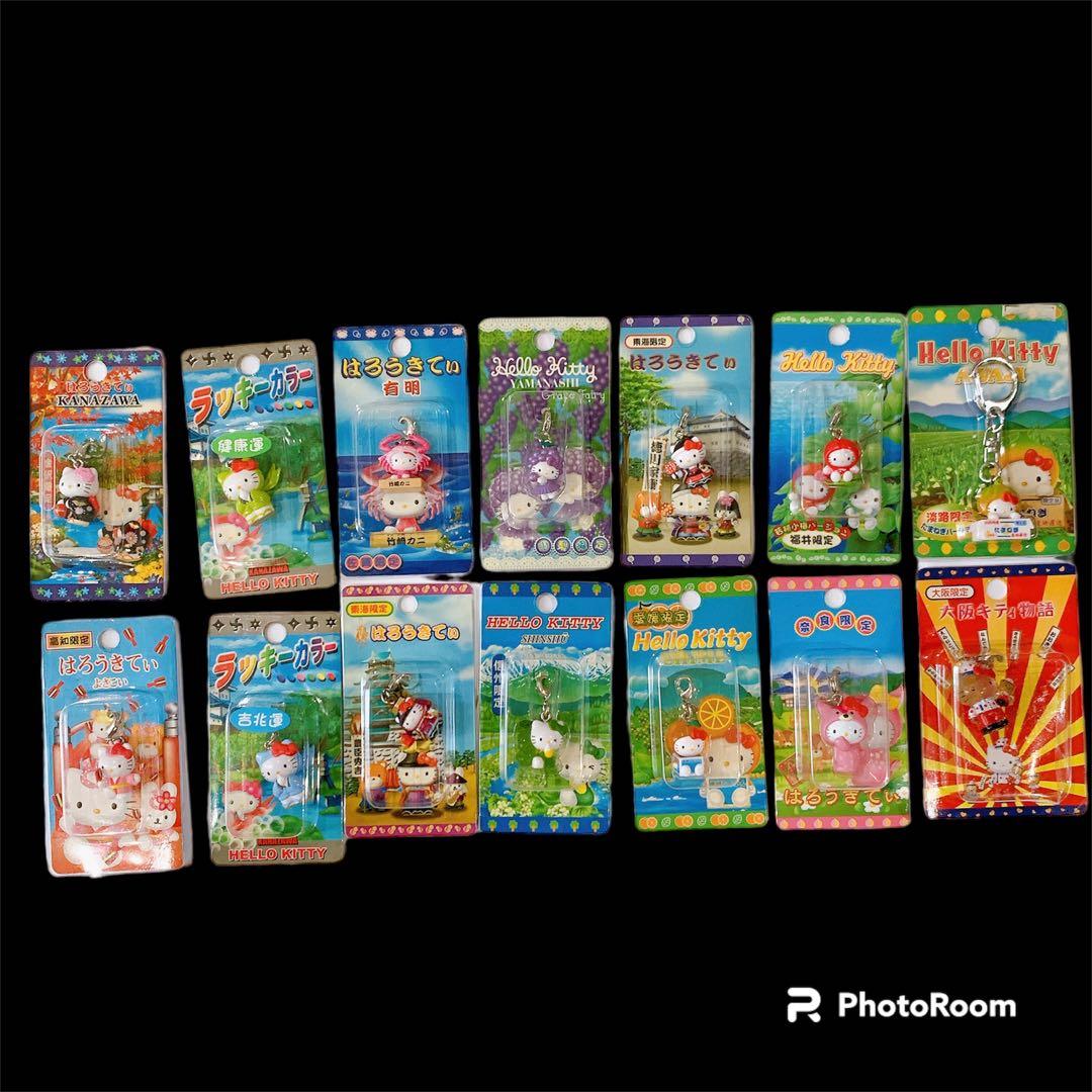 【新品未開封】ご当地キティ　83個　まとめ売り 根付け ストラップ キーホルダー
