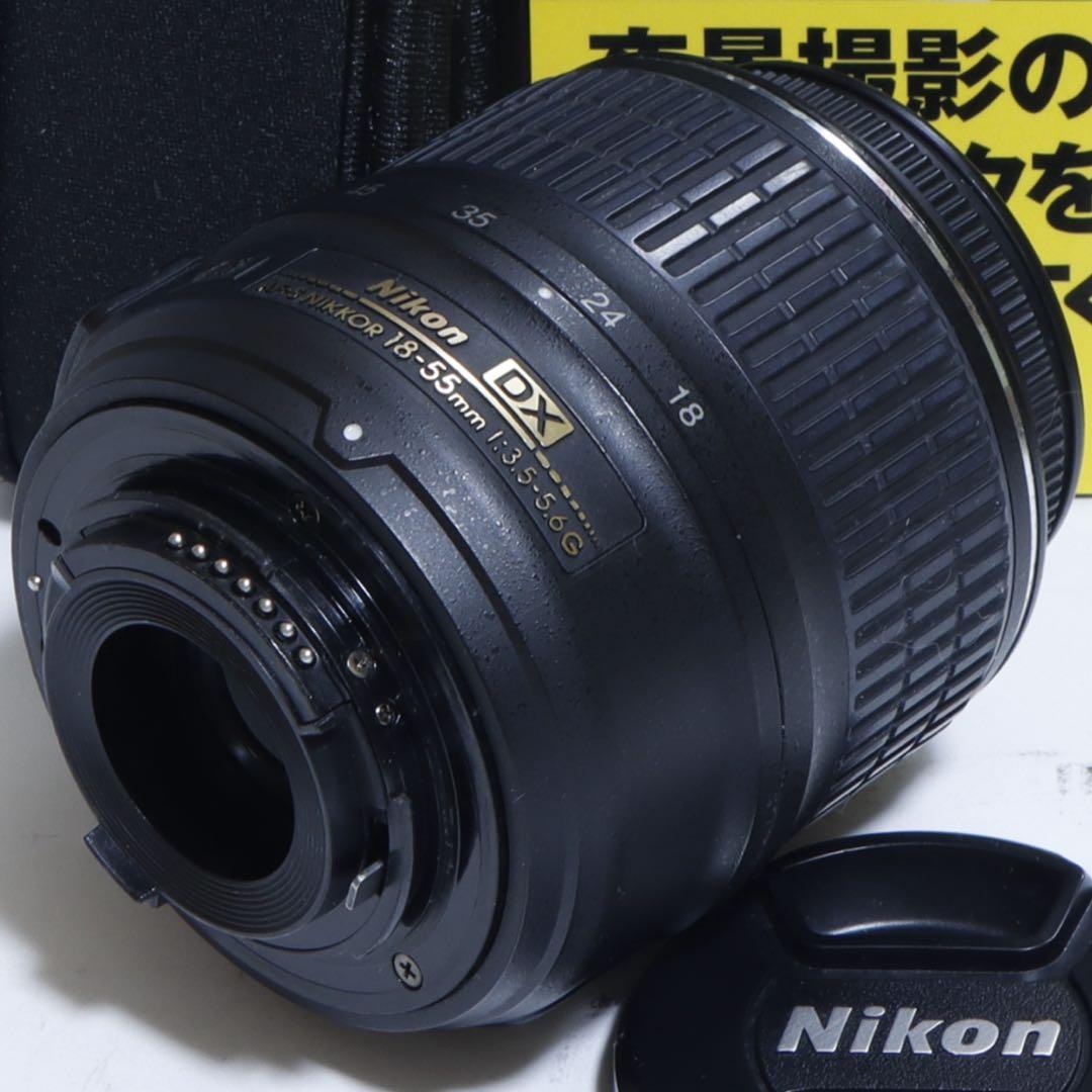 ★スマホに送れる一眼レフ★定番機★ Nikon D40セット