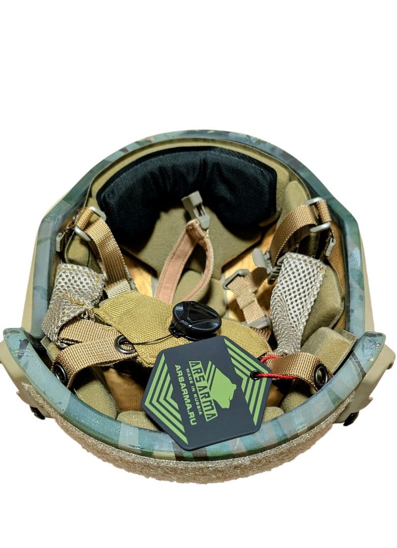 実物 Ars Arma製fast mt防弾ヘルメット nij3a ロシア　装備