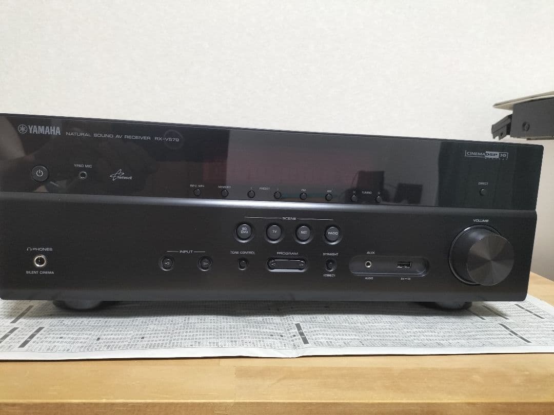 YAMAHA 7.1ch AVアンプ 　RX−V579 美品　動作確認済