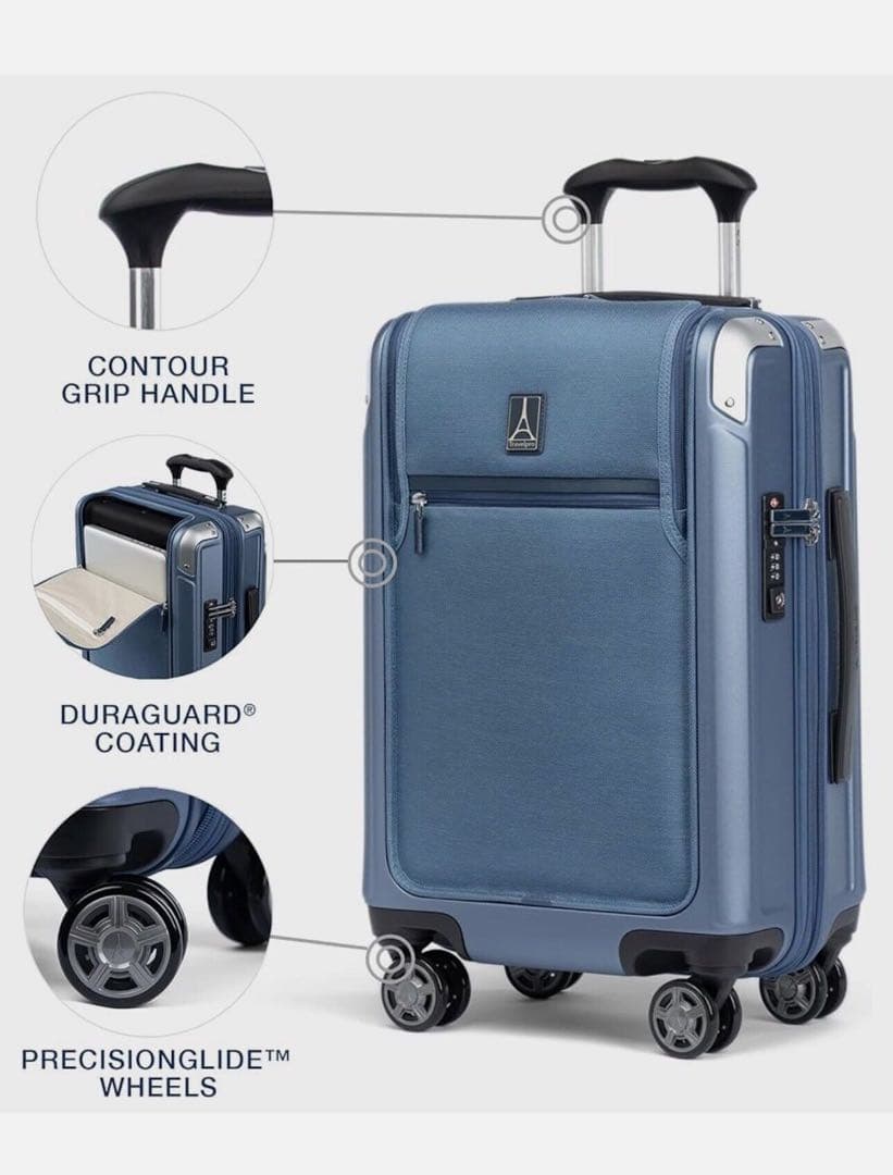 バッグ Travelpro PlatinumEliteHardside Carry-On