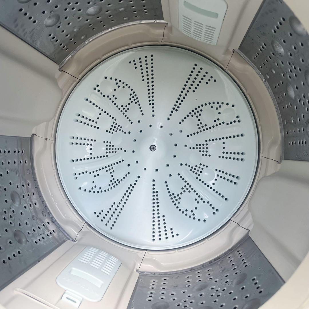 154取付無料！日立ビートウォッシュ熱乾燥搭載！おしゃれホワイト8kg洗濯機