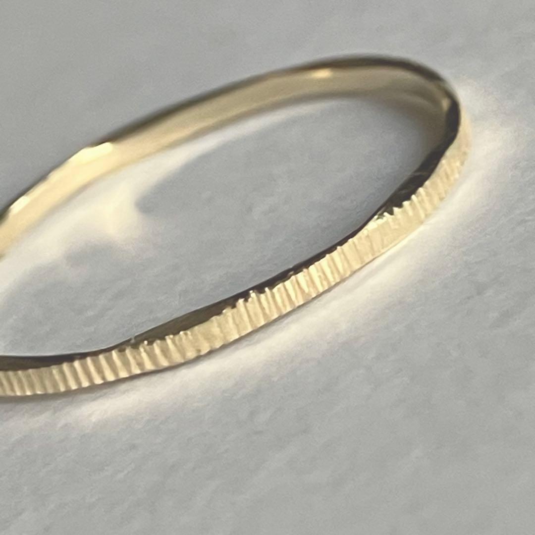 K18 18金　16号　リング　50