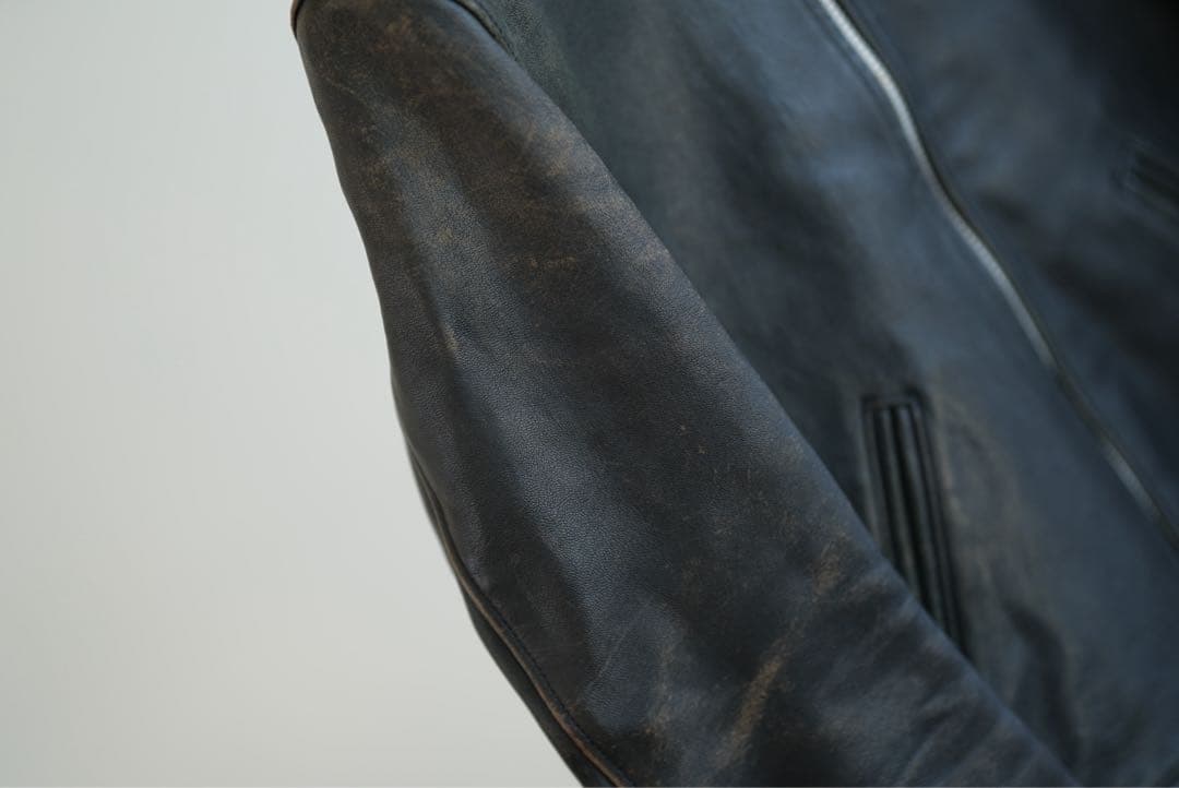 ADDICT CLOTHES アディクトクローズ 羊革 シングルライダース 36