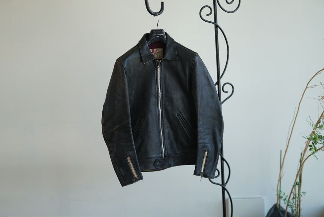 ADDICT CLOTHES アディクトクローズ 羊革 シングルライダース 36