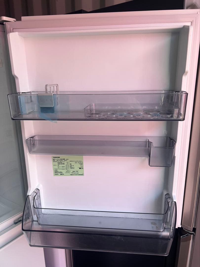 TOSHIBA 東芝ノンフロン冷凍冷蔵庫 GR-V33SC 2024年製