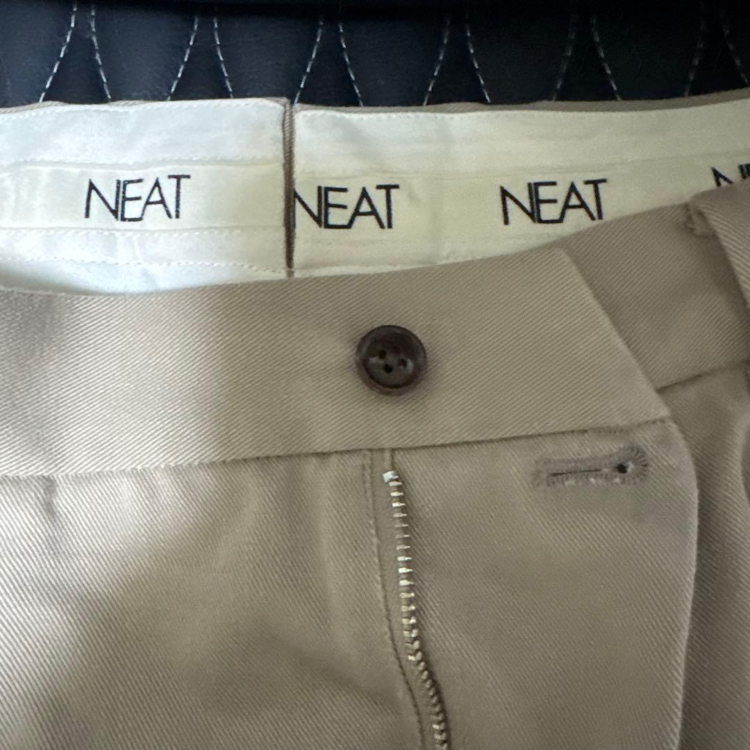 ニート NEAT 2タックショーツ ショートパンツ コットン