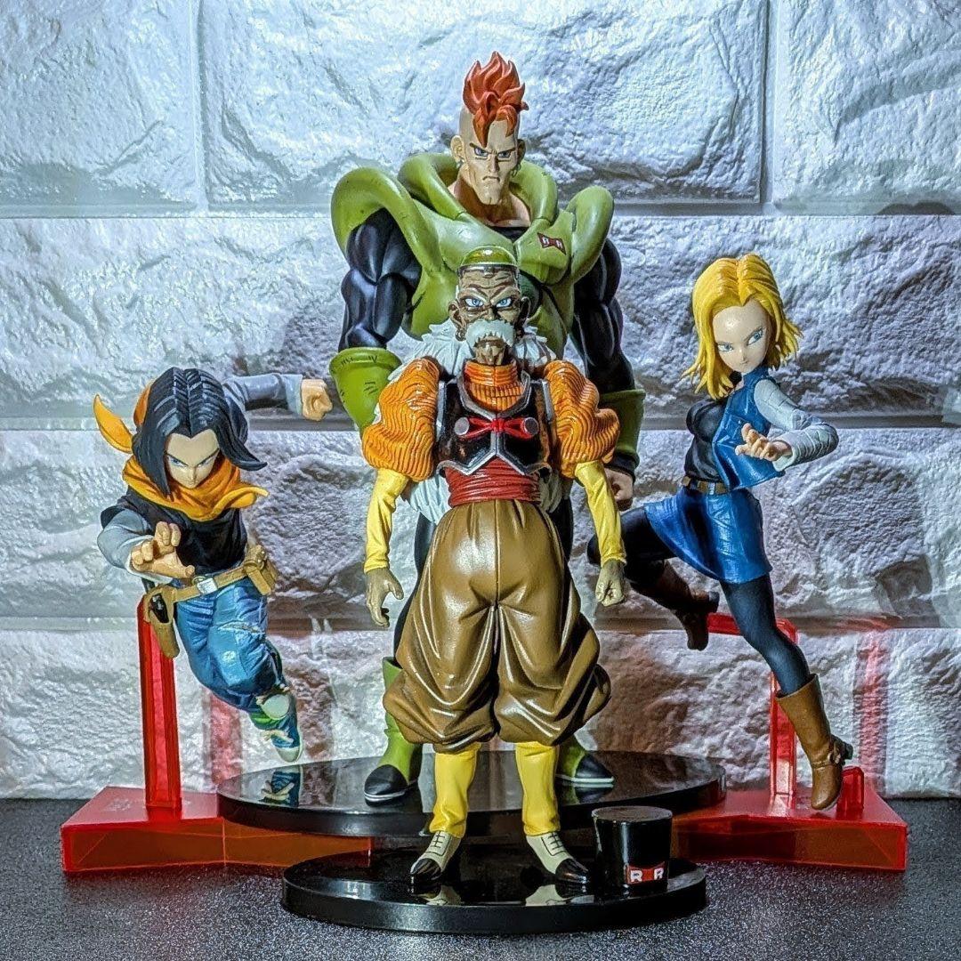 ドラゴンボール 人造人間 16号17号18号&Dr.ゲロ（20号）の計4体セット