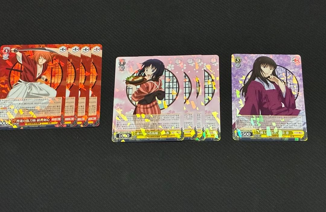 ヴァイスシュバルツ　デッキ　るろうに剣心　門扉　8扉用のパーツ付き