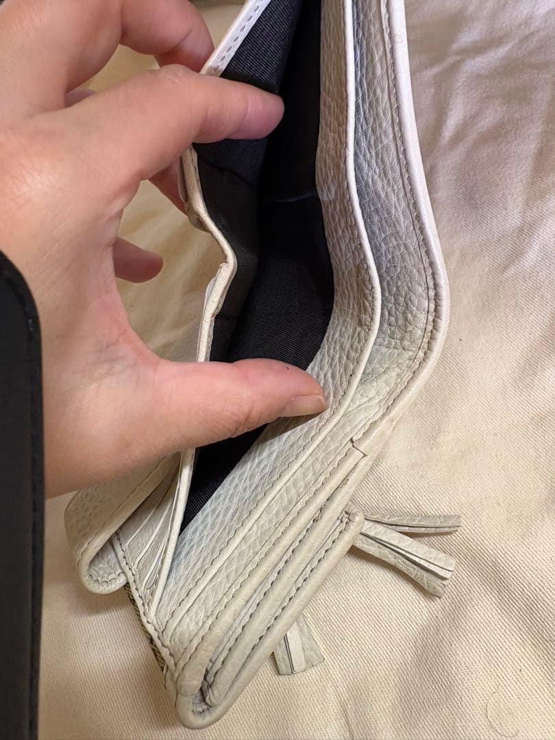 GUCCI グッチ グッチシマ GG 二つ折り財布 小銭入れ