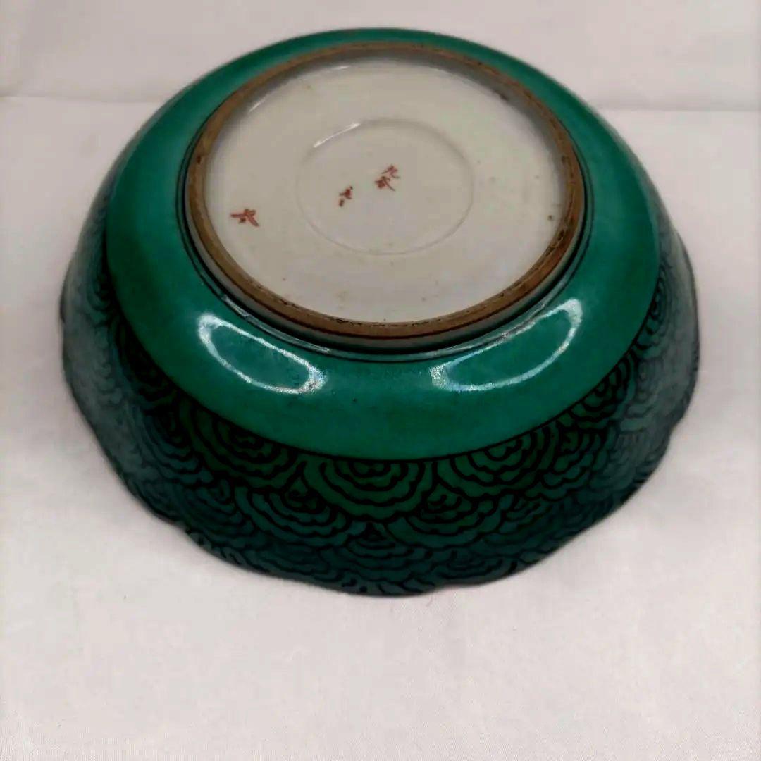 九谷焼　古九谷　庄三　色絵　6寸皿　なます皿　小皿　小鉢　5客セット