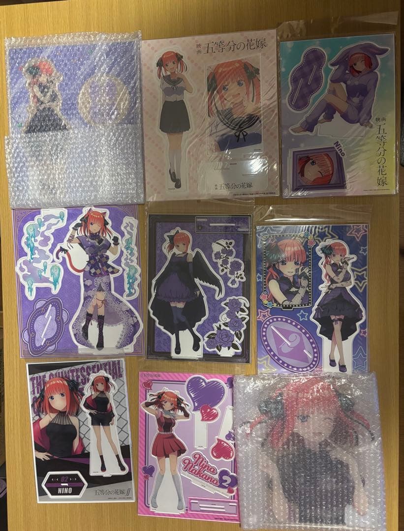 五等分の花嫁　中野二乃　アクリルスタンド127個