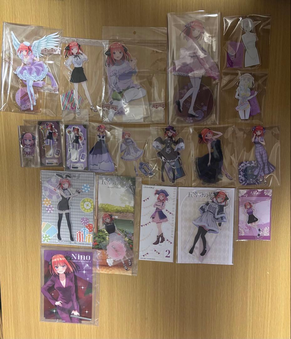 五等分の花嫁　中野二乃　アクリルスタンド127個