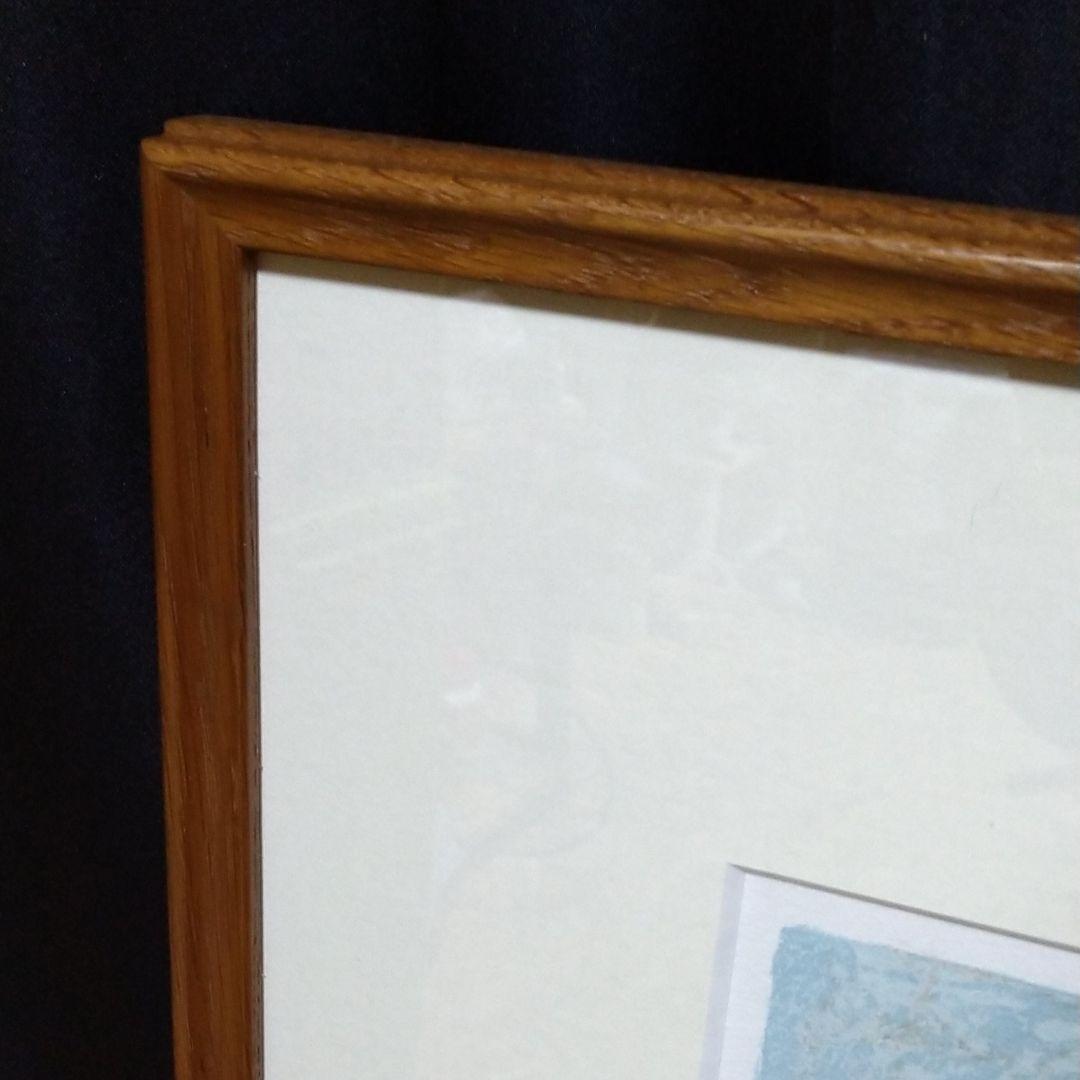 版画額付き　作者不詳