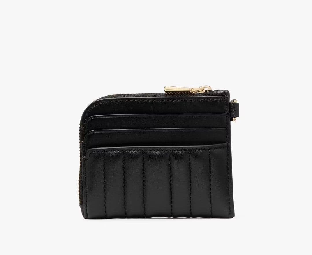 ケイトスペード新品　デコ キルテッド  カード ケース リスレット