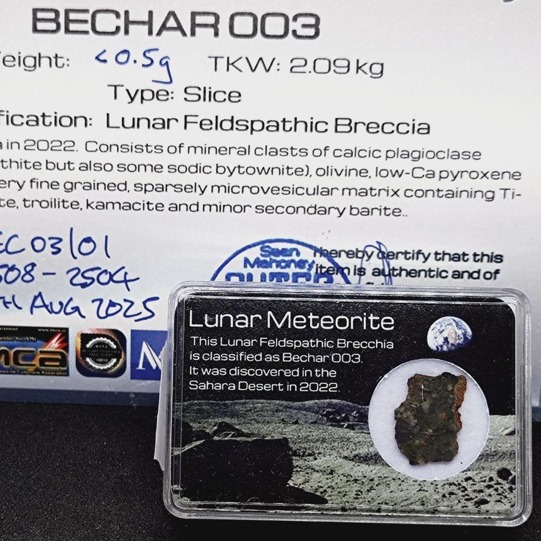 月隕石（ベシャール003）C2504