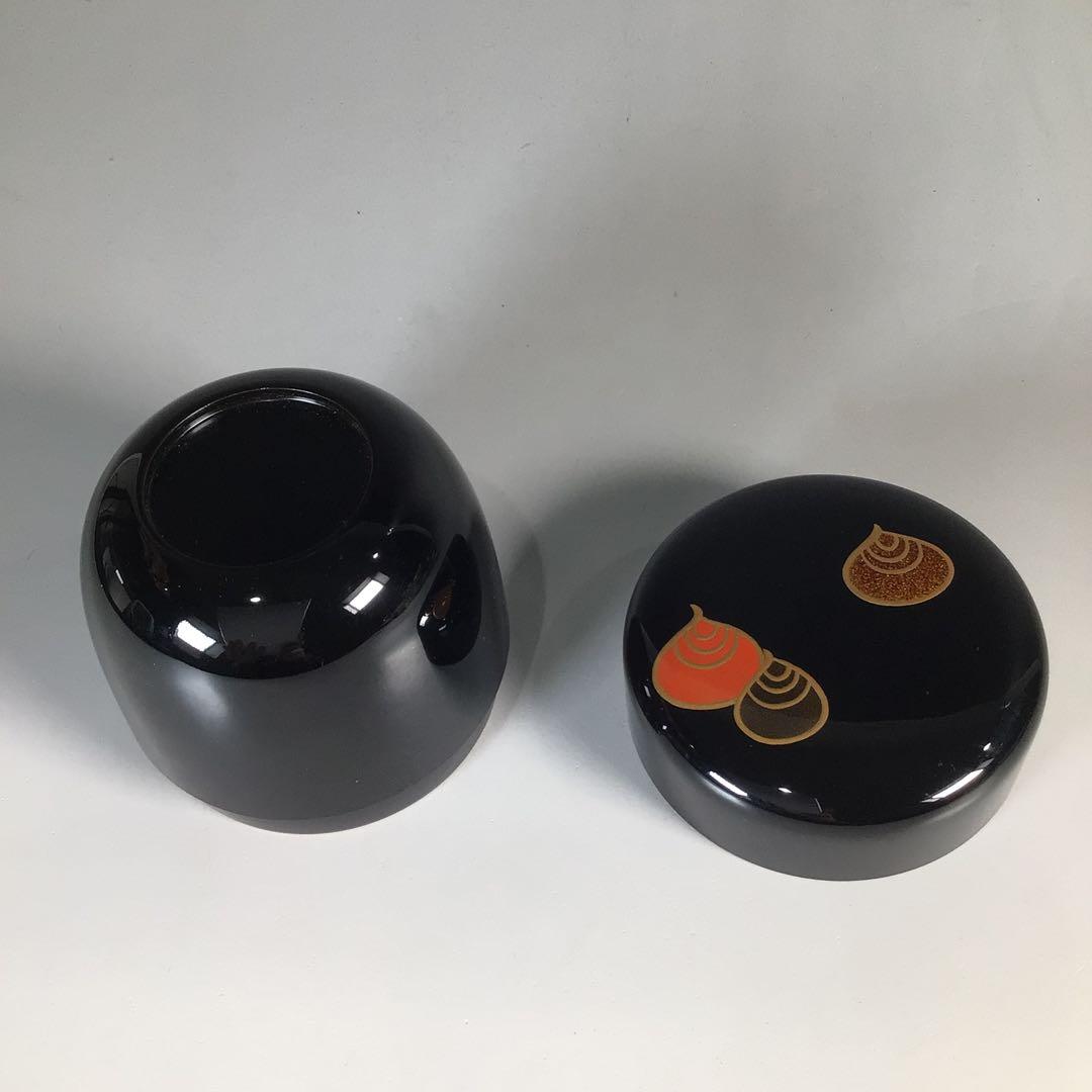 Ｎ３１０　棗　『田中宗凌作』『玉の絵(宝珠蒔絵)』『大棗』　共箱　茶道具