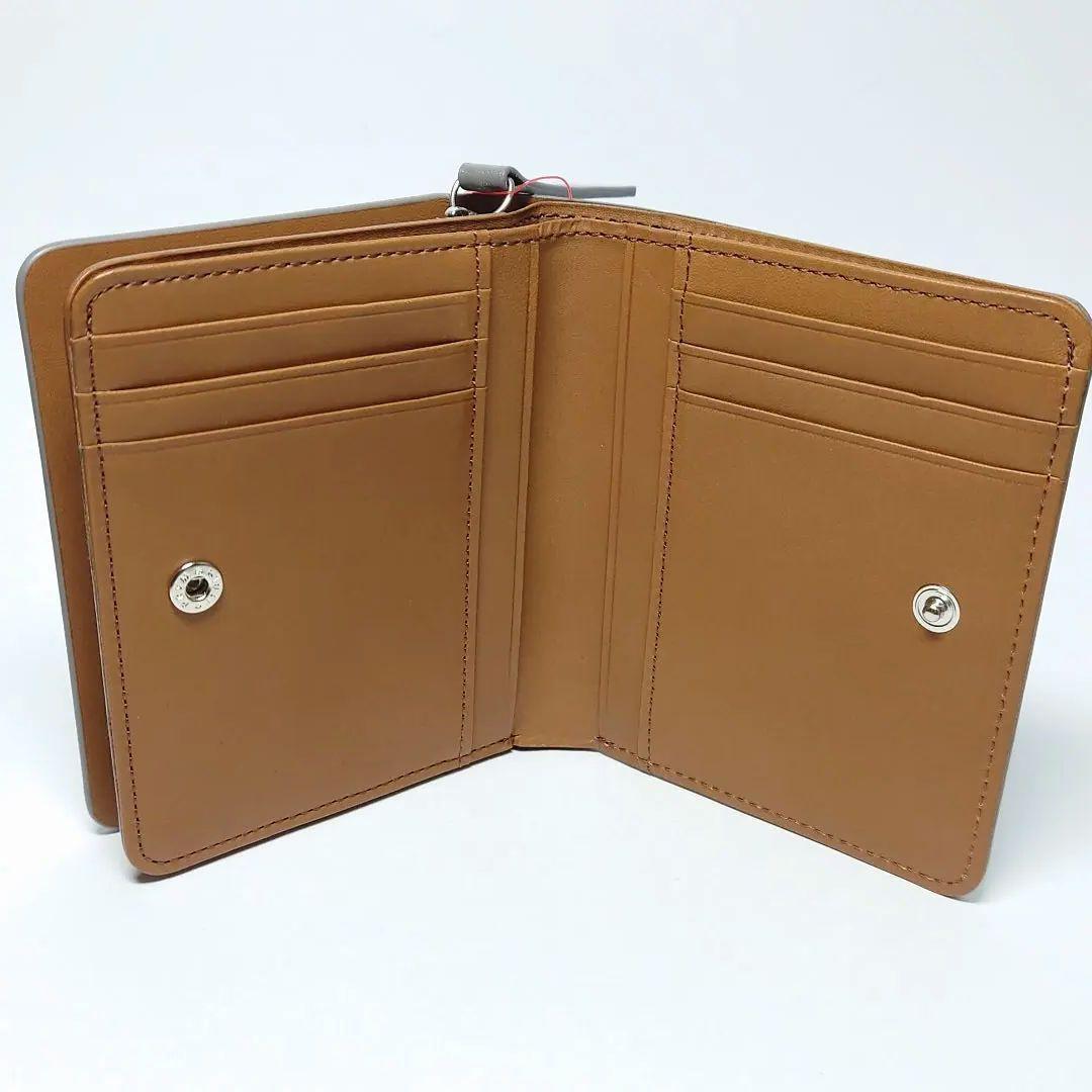 【新品タグ付き】マーガレットハウエルアイデア 二つ折り財布ベンジャミン グレー