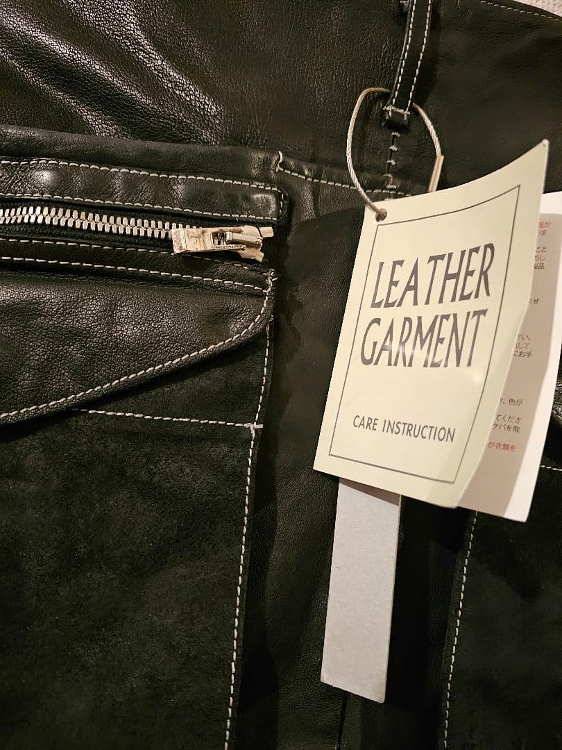 incarnation インカネーション　レザー　サルエルパンツ　黒　試着程度