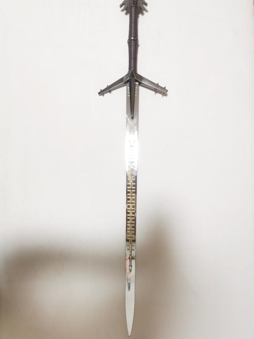 ウィッチャー3 ワイルドハント エアロンダイト 金属製 模造刀 西洋剣 美術品