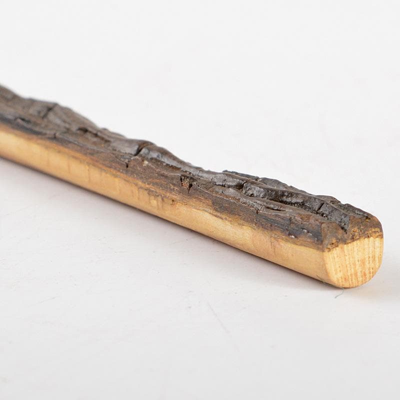 茶道具　茶杓　銘「逢來」　建仁寺　竹田益州筒箱書付　共筒共箱　N　R5775