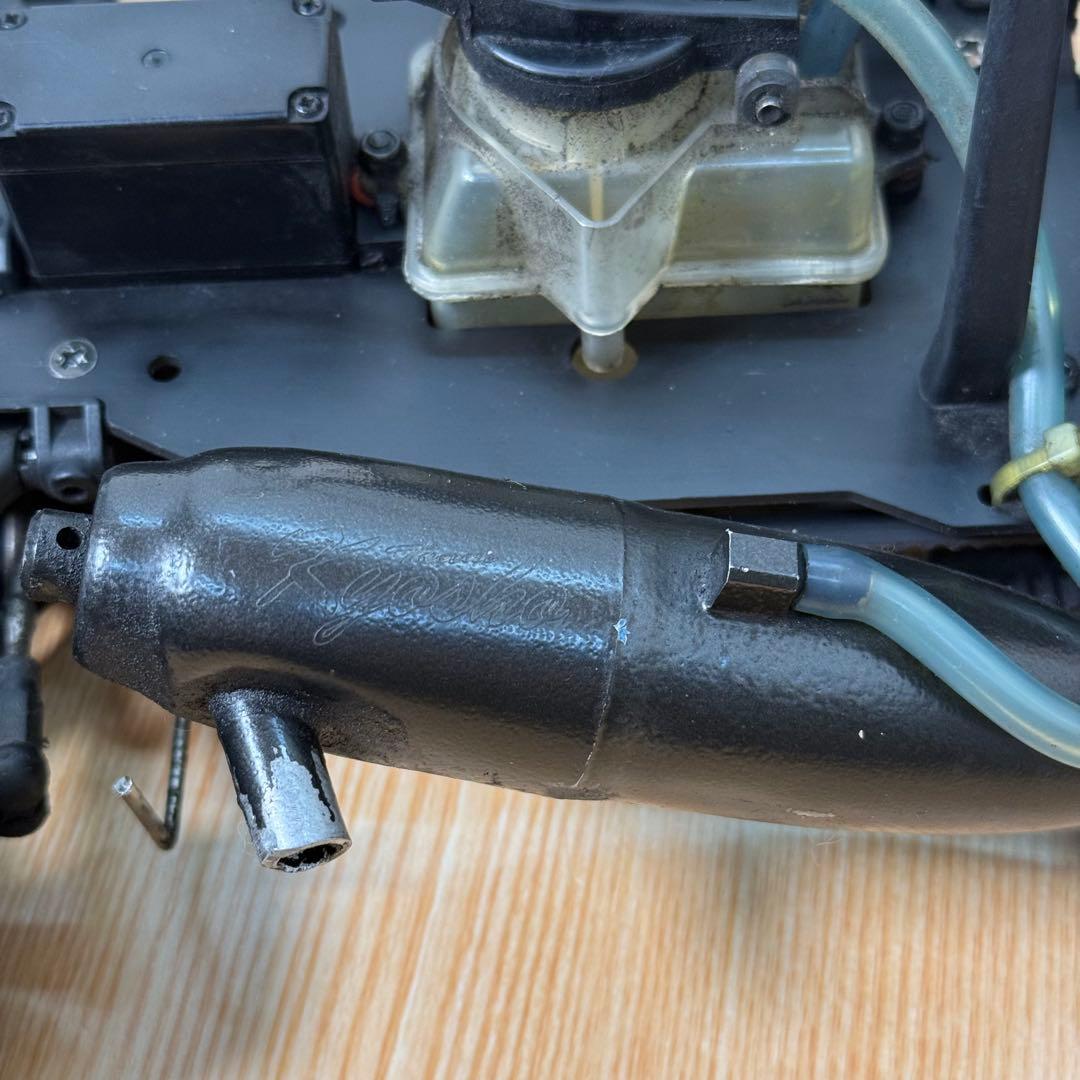 京商　V-One R シャーシ　現状品　エンジンRCカー　ラジコン