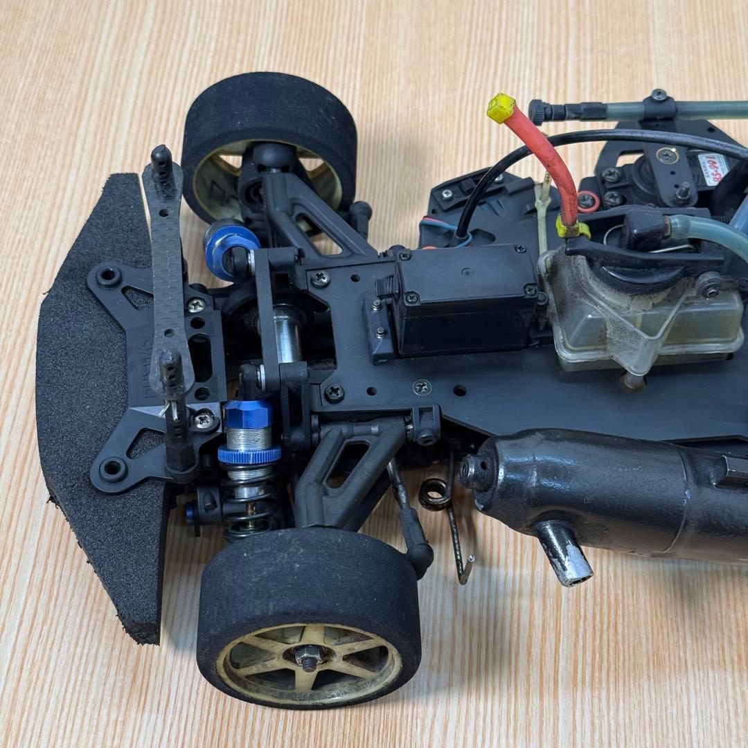 京商　V-One R シャーシ　現状品　エンジンRCカー　ラジコン