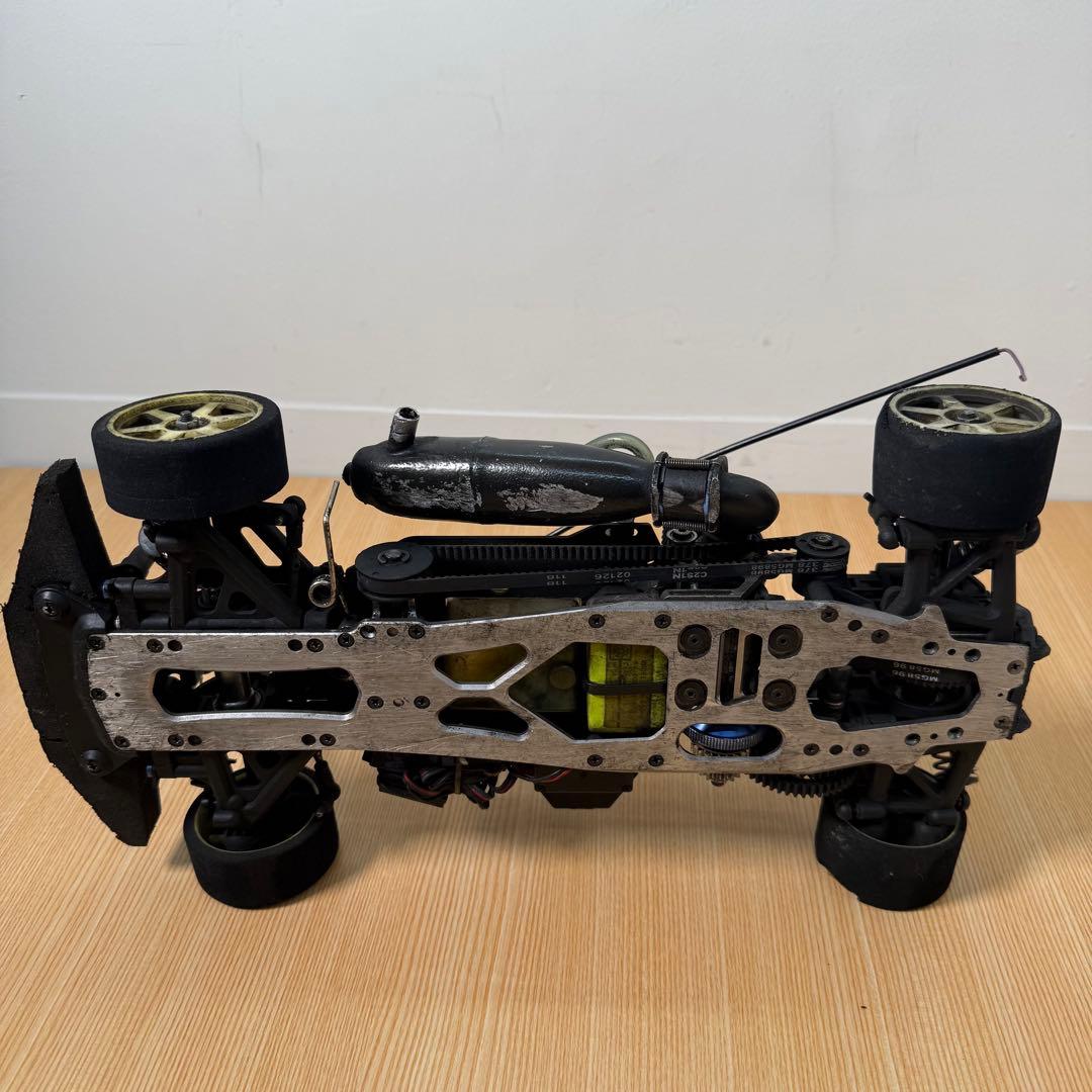 京商　V-One R シャーシ　現状品　エンジンRCカー　ラジコン