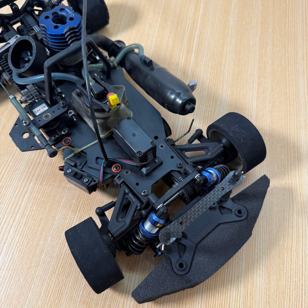 京商　V-One R シャーシ　現状品　エンジンRCカー　ラジコン