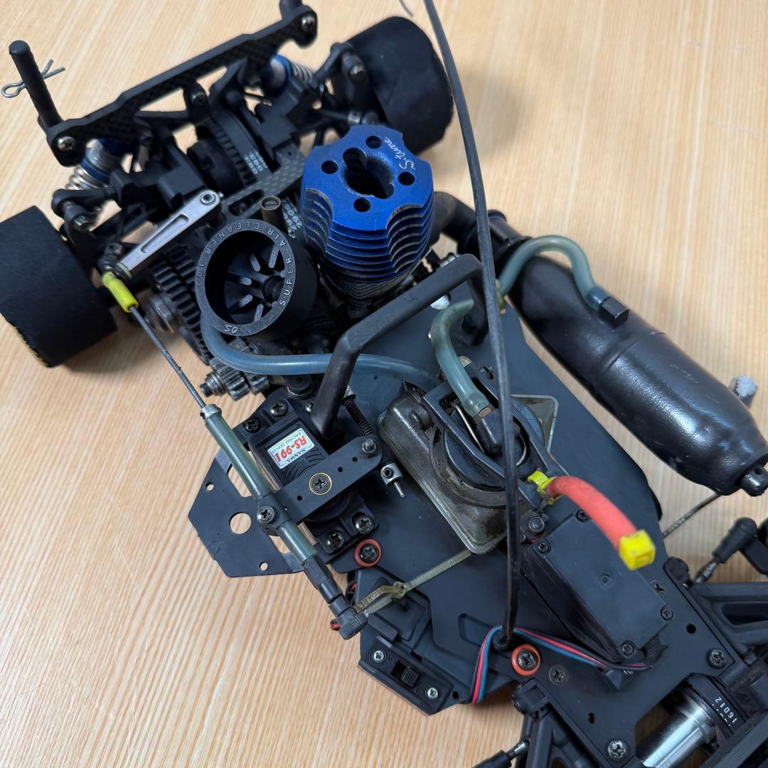 京商　V-One R シャーシ　現状品　エンジンRCカー　ラジコン