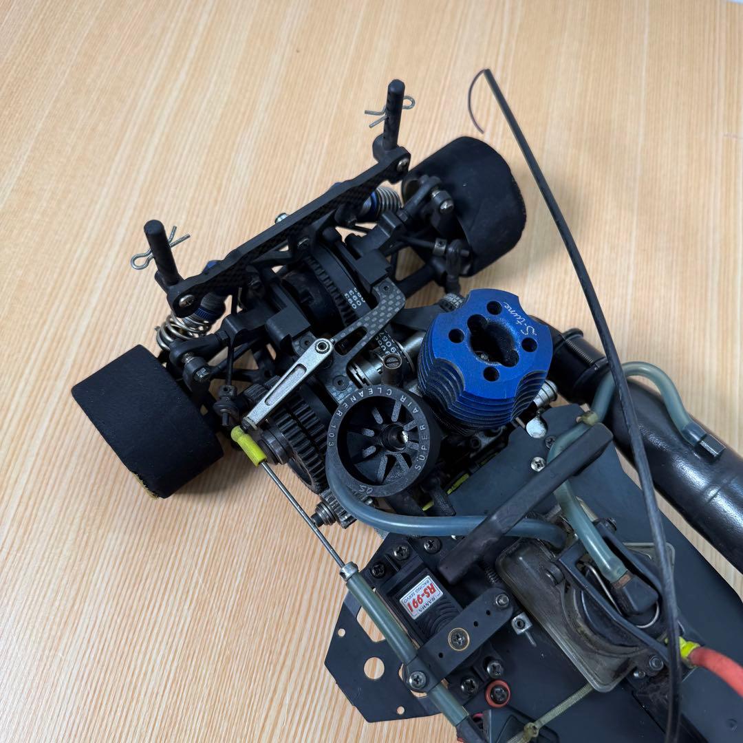 京商　V-One R シャーシ　現状品　エンジンRCカー　ラジコン