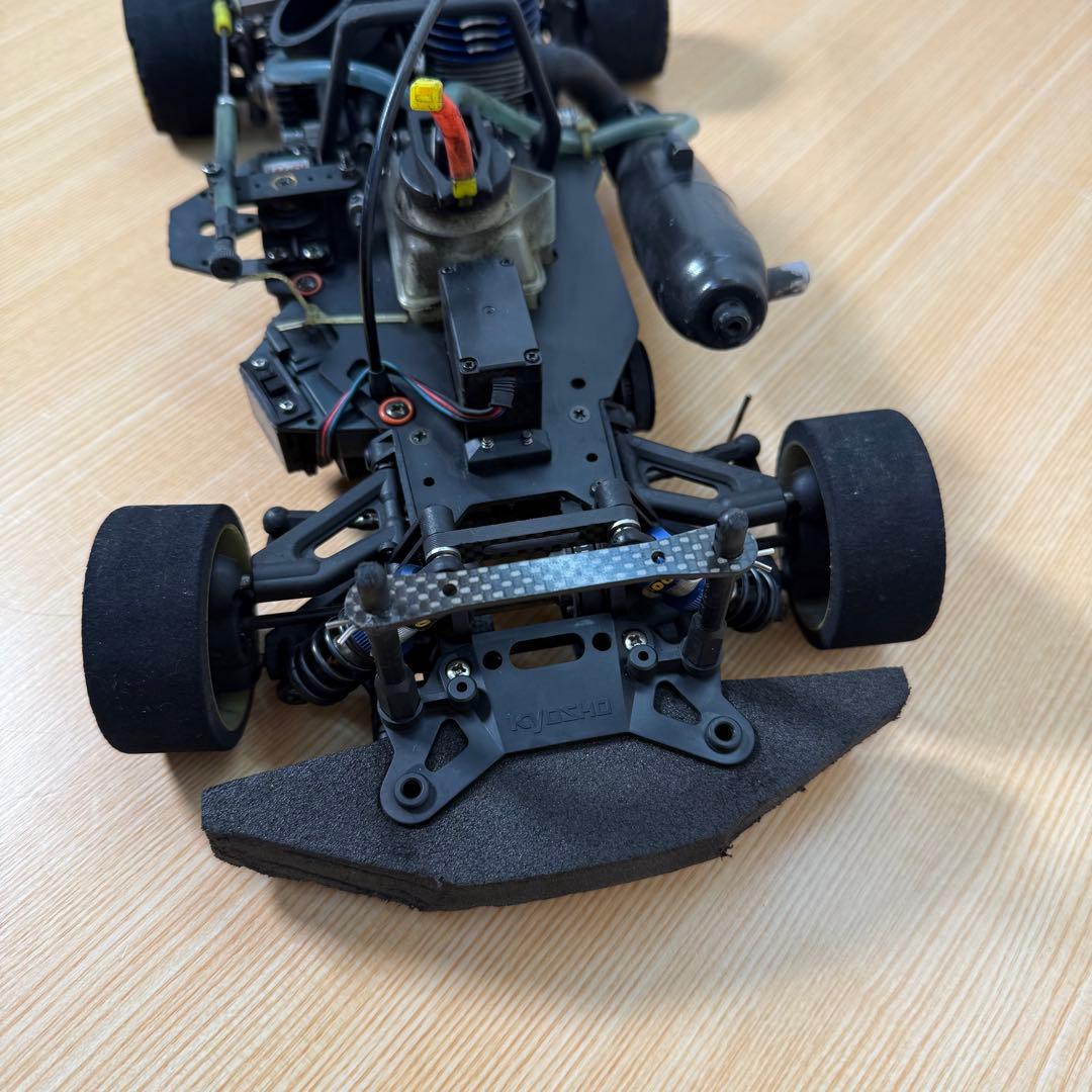 京商　V-One R シャーシ　現状品　エンジンRCカー　ラジコン