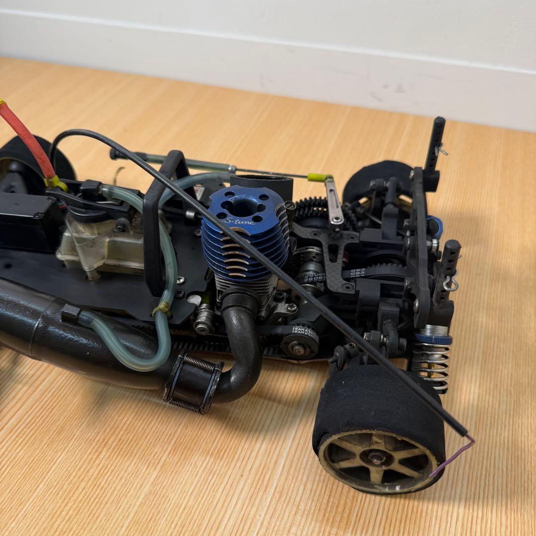 京商　V-One R シャーシ　現状品　エンジンRCカー　ラジコン