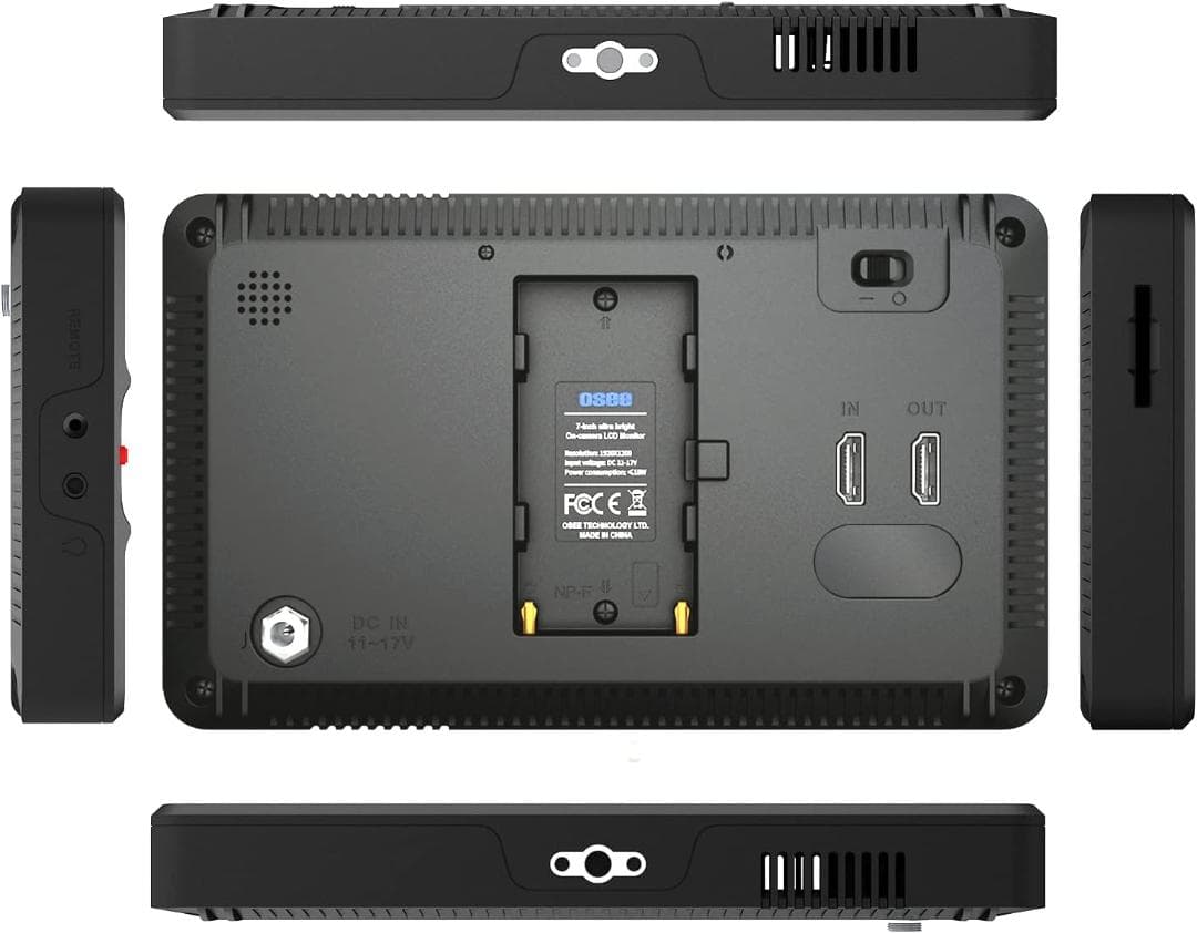 【値下中・美品】OSEE T7 カメラモニター ビデオモニター