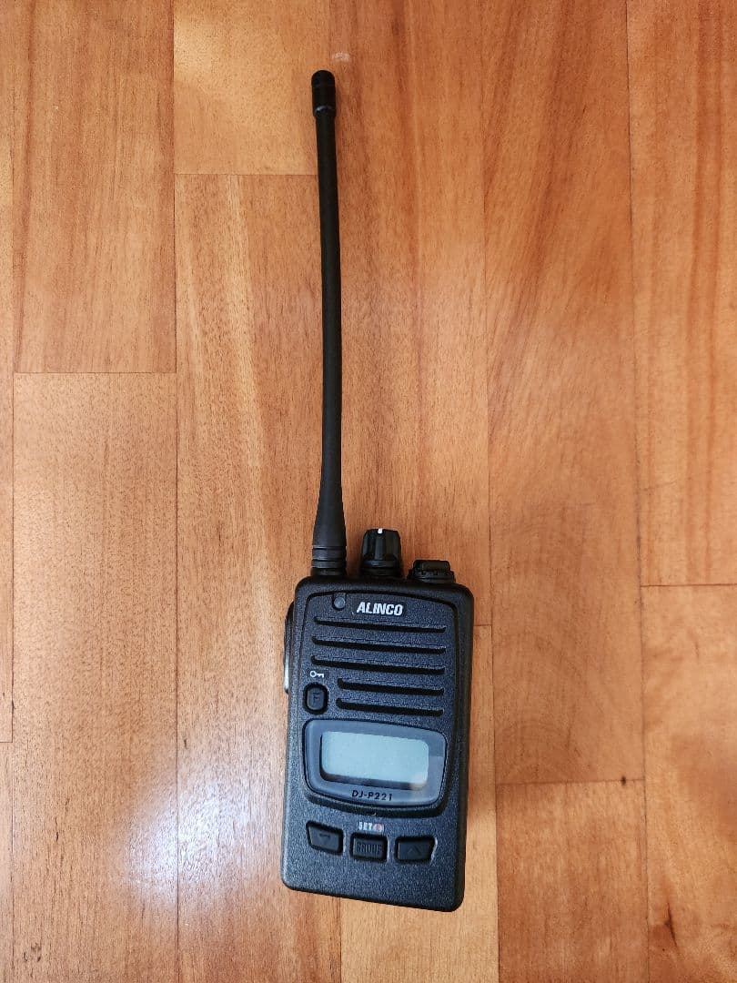 ALINCO DJ-P221L トランシーバー EMS-62マイク　2セット