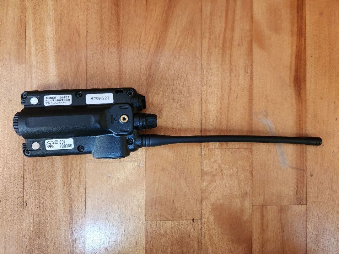 ALINCO DJ-P221L トランシーバー EMS-62マイク　2セット