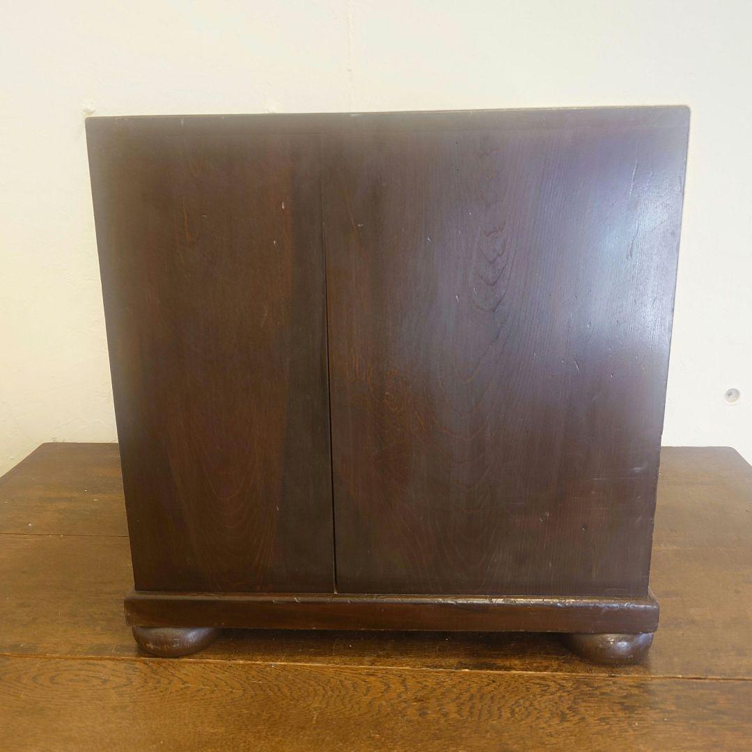 ビンテージ　レコードキャビネット 　引き出し　レトロ　アンティーク