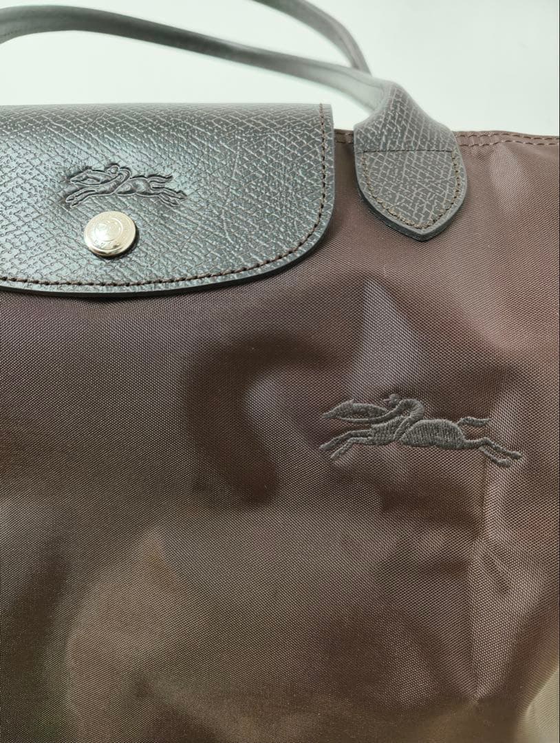 ロンシャン ル プリアージュ グリーンライン肩掛けL 最新色ラテ