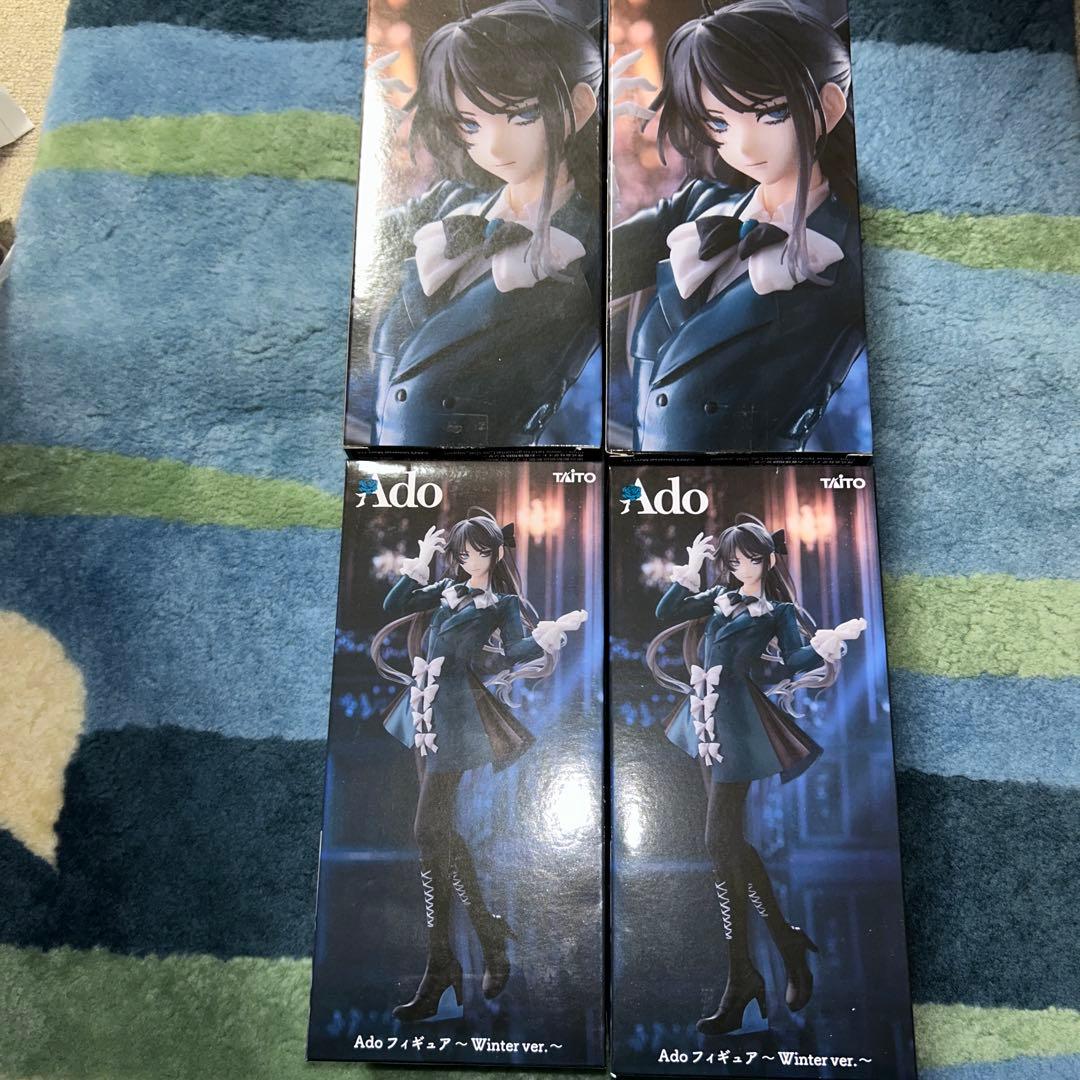 新品 ラウンドワン限定 Ado フィギュア Winter ver. 4体セット