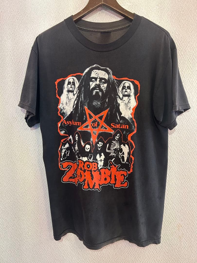ROB ZOMBIE vintage band tee shirt 墨黒