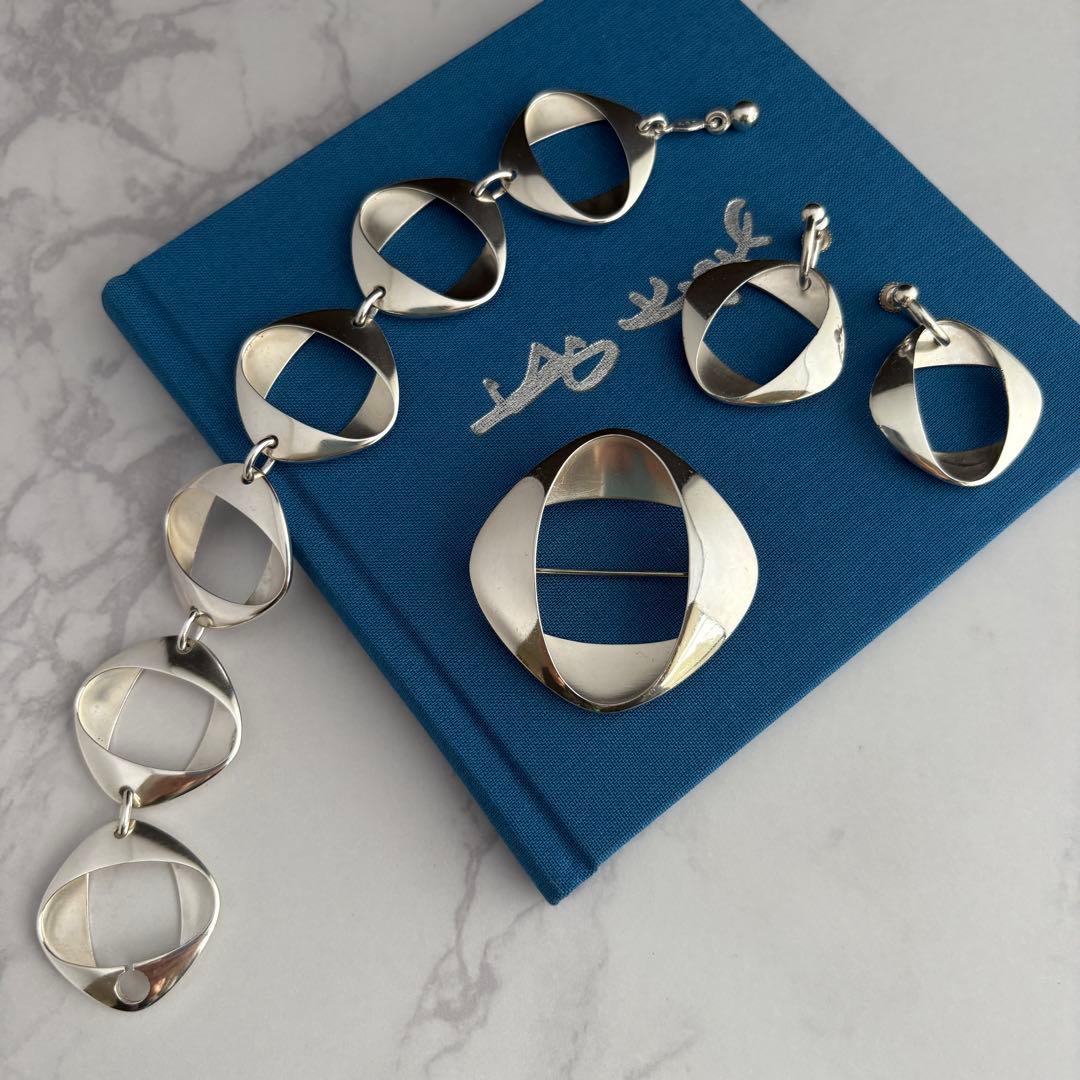 ジョージジェンセン ブローチ #368 ヴィンテージ 名品 ヘニングコッペル