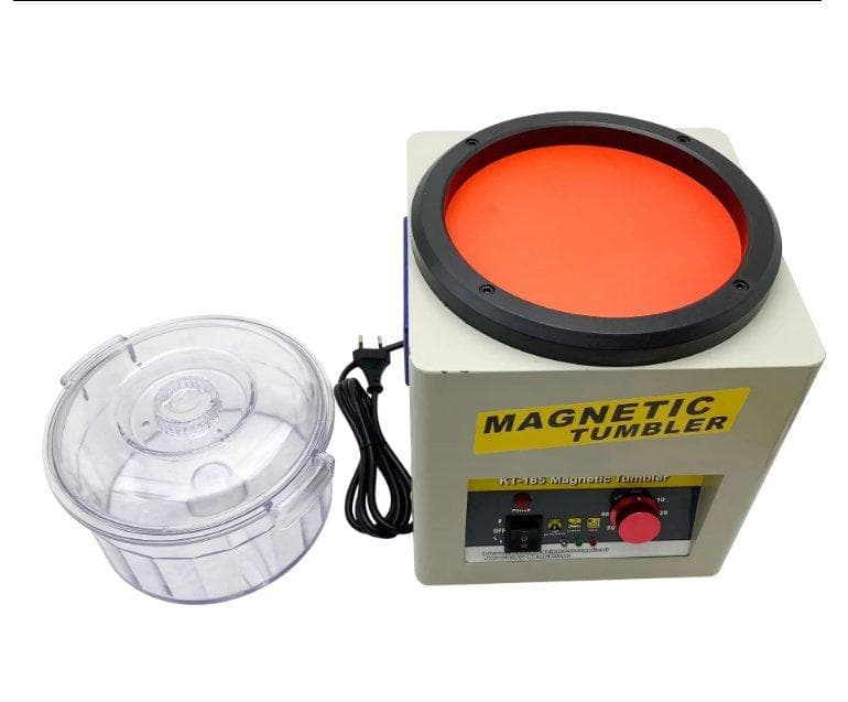 強力　磁気バレル精密研磨機 　大容量　つや出し　ポリッシング　ジュエリー研磨