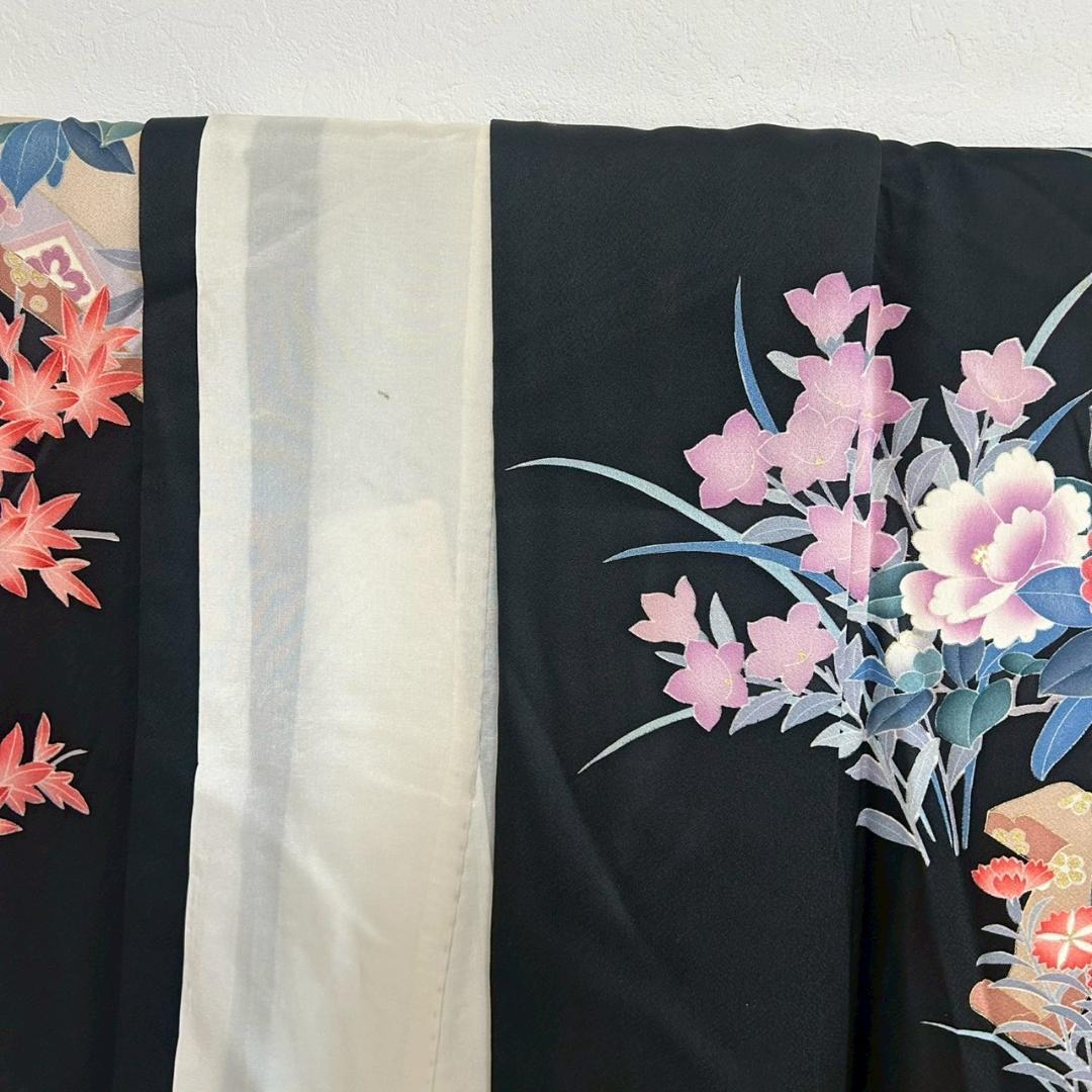 KP1777 振袖 身丈160cm 正絹 着物 成人式