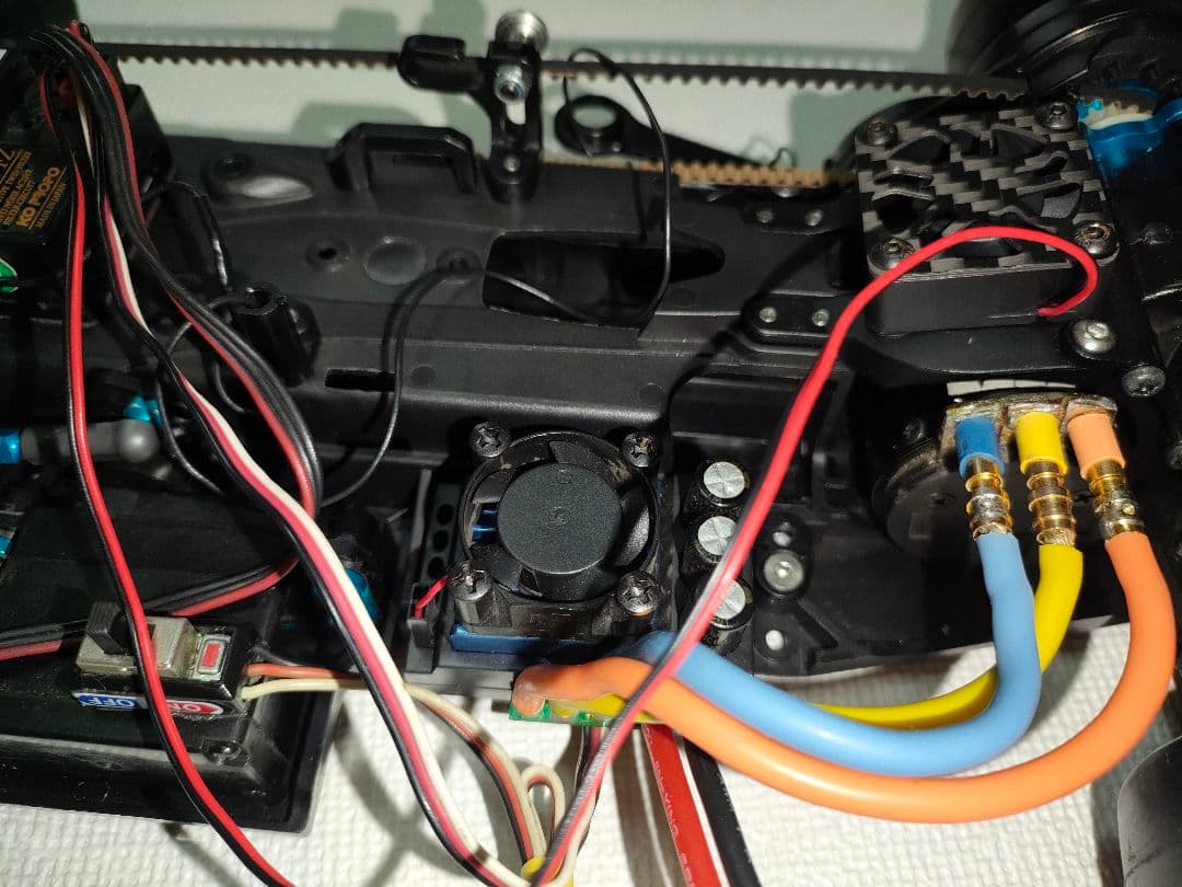 タミヤ TA06 OP多数 FM/ブラシレスメカ　EX-10ヘリオス　フルセット