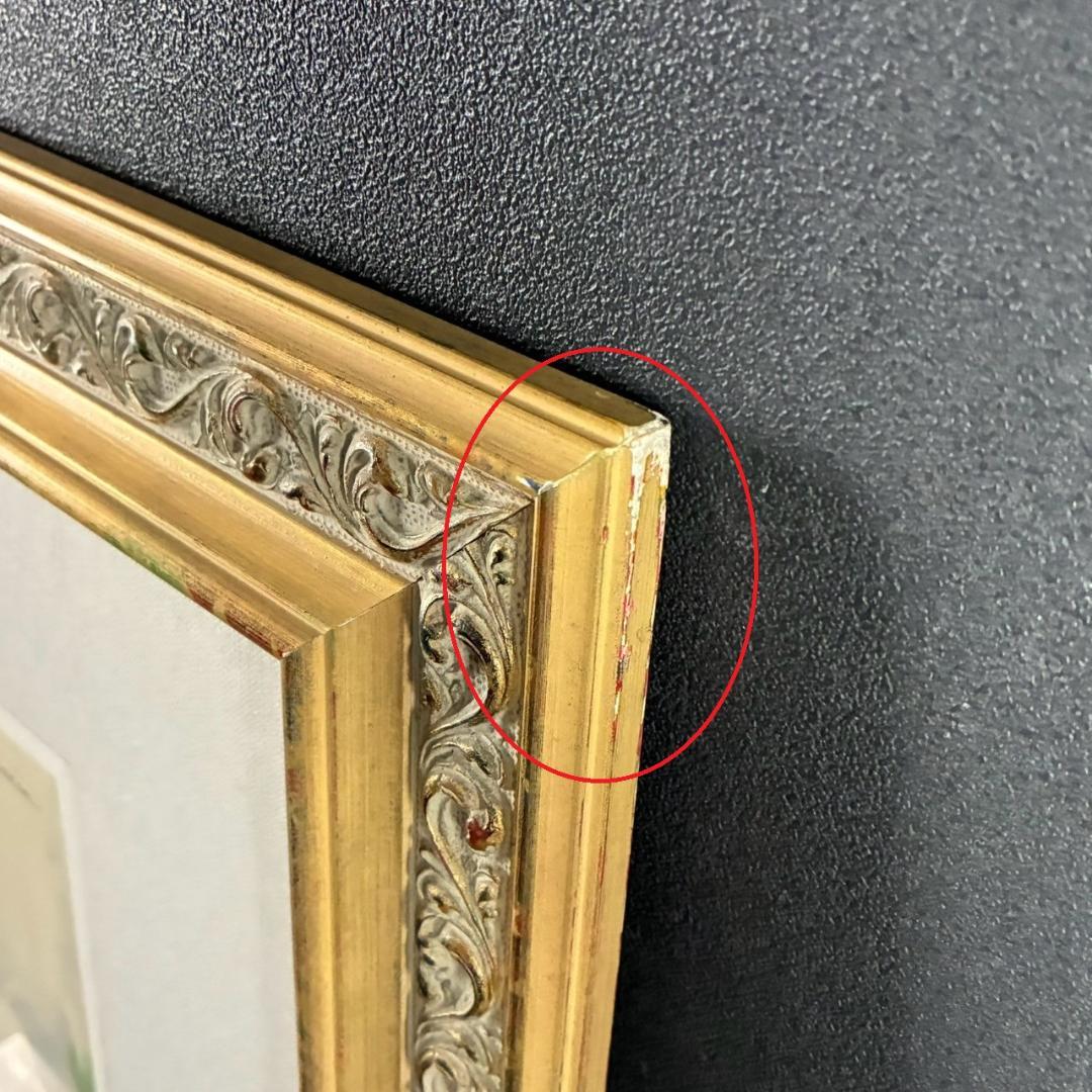 マリー・ローランサン「天使の娘」リトグラフ お洒落な額装 フランス