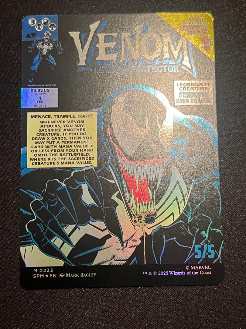 d*4様 エディ・ブロック/Eddie Brock ボーダレスfoil